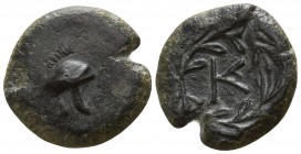 Sicily. The Kampanoi circa 344-336 BC. Bronze Æ