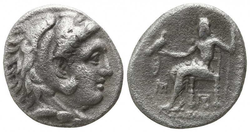 Kings of Macedon. Marathos. Philip III Arrhidaeus 323-317 BC.
Hemidrachm AR

...