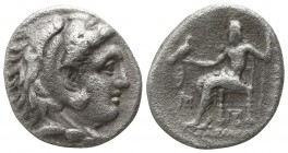 Kings of Macedon. Marathos. Philip III Arrhidaeus 323-317 BC. Hemidrachm AR