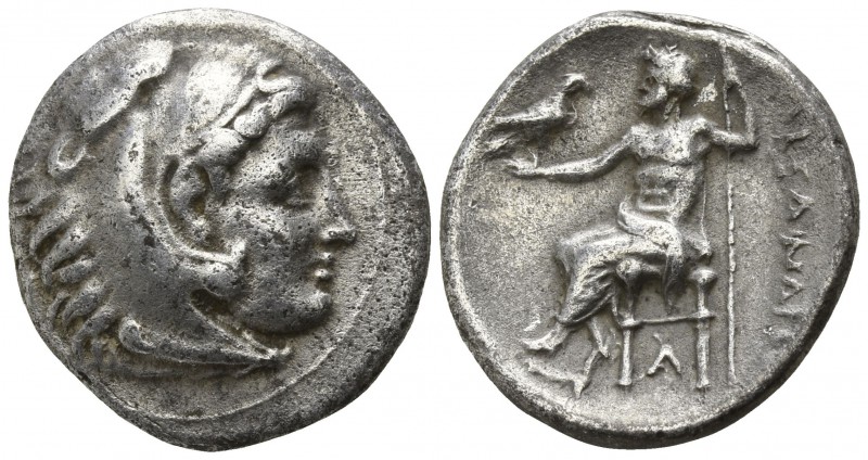 Kings of Macedon. Side. Alexander III "the Great" 336-323 BC.
Drachm AR

18mm...