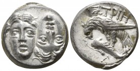 Moesia. Istrus 313-280 BC. Drachm AR