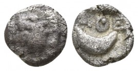Attica. Athens 450-404 BC. Tetartemorion AR