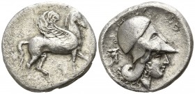 Corinthia. Corinth 375-345 BC. Stater AR