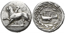 Sikyonia. Sikyon 335-330 BC. Stater AR