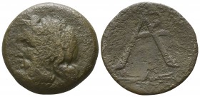 Arkadia. Megalopolis. Arkadian League 251-244 BC. Trichalkon AE