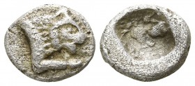 Asia Minor. Uncertain Mint circa 450-300 BC. Hemiobol AR