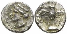Pontos. Amisos as Peiraieos. ΑΦΡΟ-. magistrate circa 400-300 BC. Drachm AR