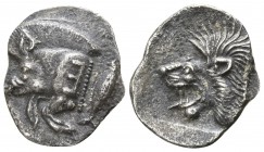 Mysia. Kyzikos circa 480 BC. Obol AR