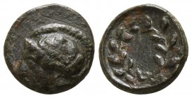 Aeolis. Elaia  circa 340 BC. Bronze Æ
