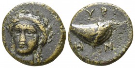 Aeolis. Gryneion  Before 306 BC. Bronze Æ