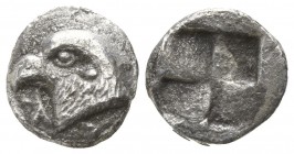 Aeolis. Kyme  460-400 BC. Hemiobol AR