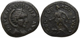 Thrace. Deultum. Tranquillina AD 241-244. Diassarion AE