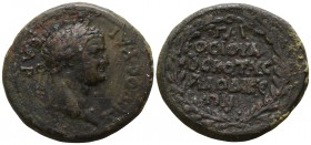 Phrygia. Laodikeia . Titus AD 79-81. Bronze Æ