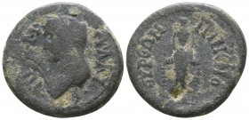 Phrygia. Temenothyrai . Semi-autonomous issue circa AD 180-300. Bronze Æ
