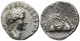 Cappadocia. Caesarea. Tiberius AD 14-37. Drachm AR