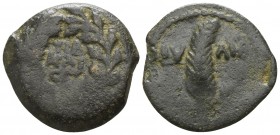 Judaea. Jerusalem. Procurators. Valerius Gratus 15-26 CE (Time of Tiberius). Prutah AE