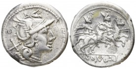 Anonymous 211 BC. Rome. Denar AR
