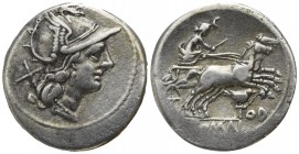 circa 189-180 BC. Rome. Denar AR