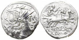 P. Cornelius Sulla 151 BC. Rome. Denar AR