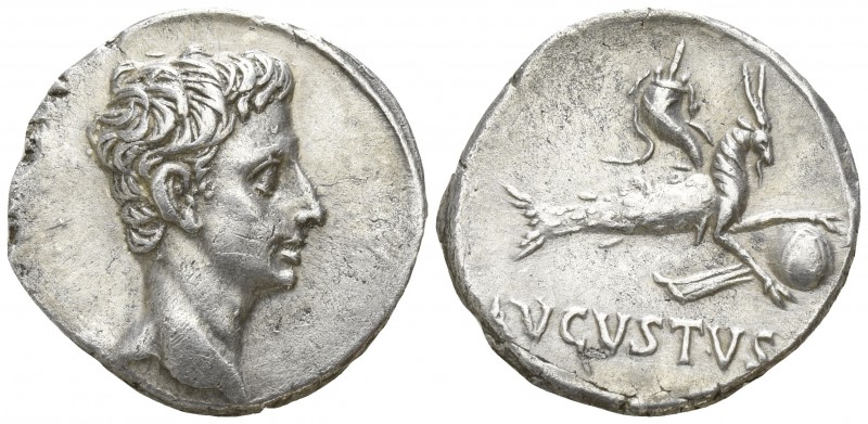 Augustus 27-14 BC. Spanish mint (Colonia Partica)
Denar AR

19mm., 3,87g.

...