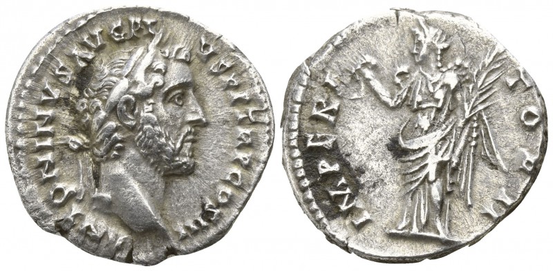 Antoninus Pius AD 138-161. Rome
Denar AR

18mm., 3,11g.

ANTONINVS AVG PIVS...