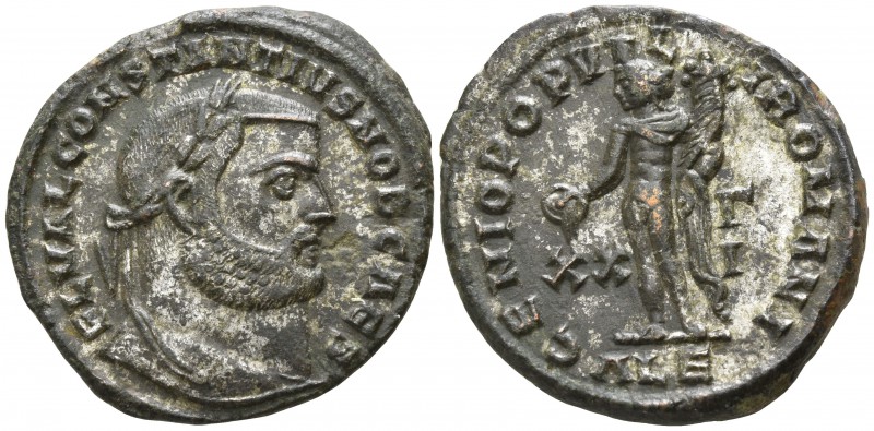 Constantius I Chlorus AD 305-306. Alexandria
Follis Æ

27mm., 9,89g.

FL VA...