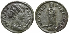 Fausta AD 324-326. Nicomedia. Follis Æ