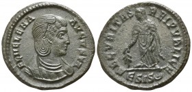 Helena, mother of Constantine AD 328-329. Siscia. Follis Æ