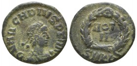 Arcadius AD 383-408. Cyzicus. Follis Æ