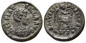 Aelia Flacilla AD 383-386. Siscia. Halbcentenionalis AE