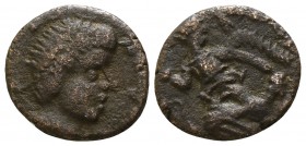 Johannes AD 423-425. Rome. Nummus Æ