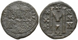 Michael I and Theophylactus  AD 811-813. Byzantine. Follis Æ