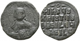 Time of Basil II and Constantine VIII AD 976-1028. Byzantine. Anonymous follis AE