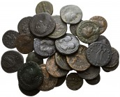 Lot of 32 roman provincial bronze coins / SOLD AS SEEN, NO RETURN!