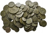 Lot of 100 roman imperial coins / SOLD AS SEEN, NO RETURN!