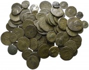 Lot of 105 roman imperial coins / SOLD AS SEEN, NO RETURN!