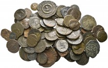 Lot of 89 roman imperial coins / SOLD AS SEEN, NO RETURN!