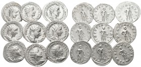 Lot of 9 imperial Antoniniani / SOLD AS SEEN, NO RETURN!