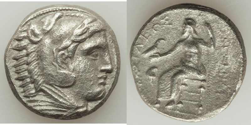 MACEDONIAN KINGDOM. Alexander III the Great (336-323 BC). AR tetradrachm (25mm, ...