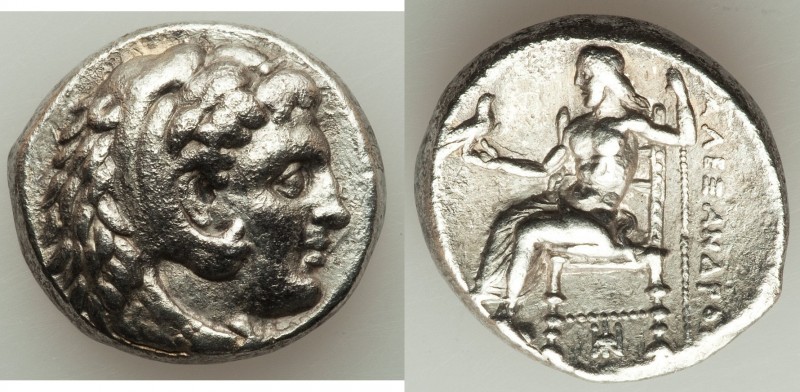 MACEDONIAN KINGDOM. Alexander III the Great (336-323 BC). AR tetradrachm (25mm, ...