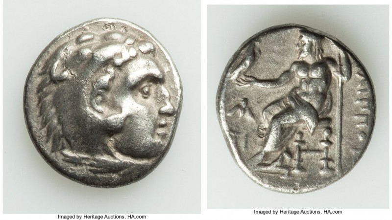MACEDONIAN KINGDOM. Philip III Arrhidaeus (323-317 BC). AR drachm (17mm, 4.11 gm...