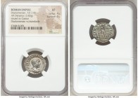 Diadumenian, as Caesar (AD 217-218). AR denarius (19mm, 3.83 gm, 6h). NGC XF 4/5 - 4/5. Rome, July AD 217-March AD 218. M OPEL ANT DIADVMENIANVS CAES,...