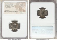 Balbinus (AD 238). AR denarius (20mm, 3.43 gm, 6h). NGC XF 5/5 - 2/5. Rome, AD 238. IMP C D CAEL BALBINVS AVG, laureate, draped and cuirassed bust of ...