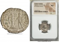 Gallienus (AD 253-268). BI antoninianus (20mm, 1h). NGC AU. Rome. IMP GALLIENV P F AVG, radiate, cuirassed bust of Gallienus right, seen from the fron...