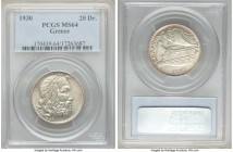 Republic 20 Drachmai 1930 MS64 PCGS, KM73.

HID09801242017

© 2020 Heritage Auctions | All Rights Reserved