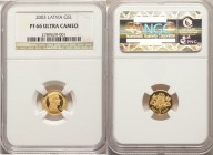 Republic gold Proof 5 Lati 2003 PR66 Ultra Cameo NGC, Valcambi mint, KM59.

HID09801242017

© 2020 Heritage Auctions | All Rights Reserved