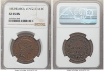 Republic Centavo 1852-H XF45 Brown NGC, Heaton mint, KM-Y3.2. HEATON spelled out below bust. One year type. 

HID09801242017

© 2020 Heritage Auct...