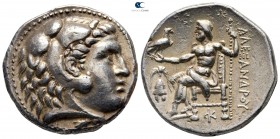 Kings of Macedon. Amphipolis. Antigonos II Gonatas 277-239 BC. Struck circa 275-272/1 BC. In the name and types of Alexander III. Tetradrachm AR
