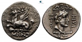 Thrace. Abdera. ΜΗΝΟ- (Meno-), magistrate circa 311-280 BC. Tetrobol AR