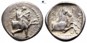 Thessaly. Trikka circa 425-400 BC. Hemidrachm AR